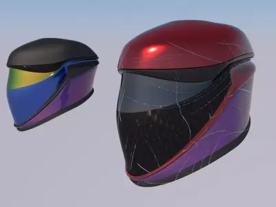 Helmet - SCFI 3D model