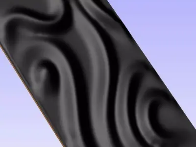 3D wallpanel ART 3D model