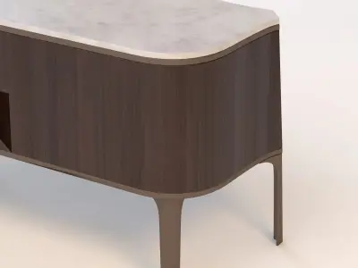 Classic Luxury Credenza 3D model