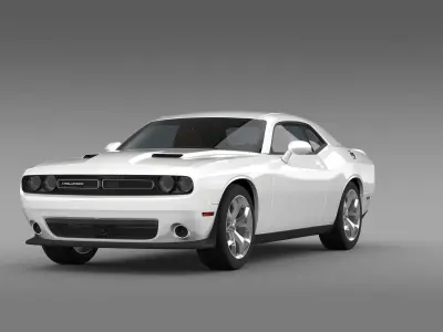Dodge Challenger SXT LC 2015 3D model