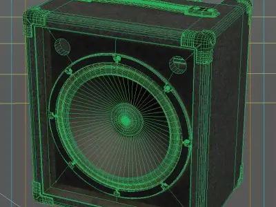 SuperCube 60 Guitar amplifier 3D model