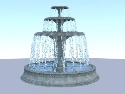 Water Fountain 3D model