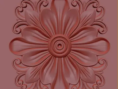 Trim Ornament 1 3D model 3D model