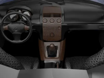 Opel Speedster Vauxhall VX220 3d model 3D model