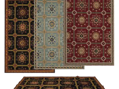 Rugs No 47 Low-poly 3D model