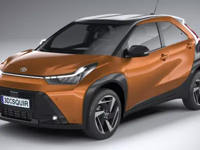 Toyota Aygo X 2026 3D model