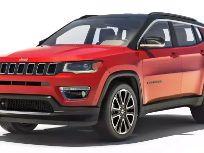 Jeep Compass 2020 3D model by podshyvalov-htc