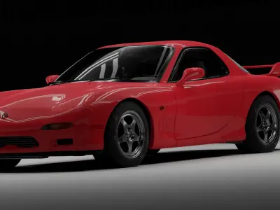Mazda RX 7 FD3S 3D model