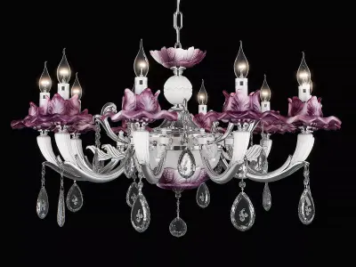 714104 Anemone Osgona Chandelier 3D model