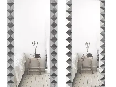 Axiom Floor Mirror 3D model