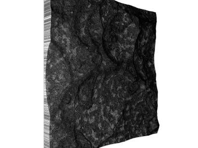 61-RockPanel sandstone wall texture 3D model