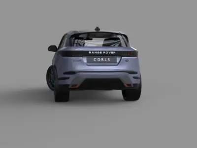 Range Rover Evoque R Dynamic 3d model Low-poly 3D model
