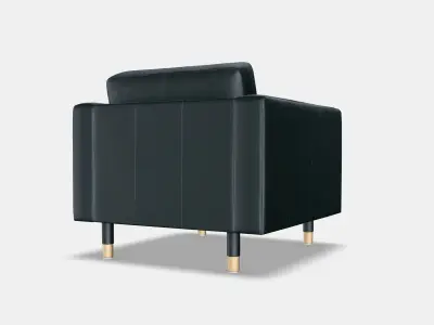 LANDSKRONA Armchair 5 Low-poly 3D model