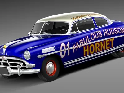 Hudson Hornet 1951-1954 3D model