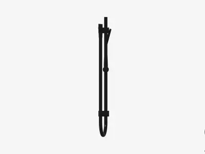 Shower - Rail - Luxury - Pin Low-poly 3D model