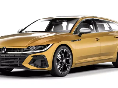 Volkswagen Arteon Shooting Brake R 2021 3D model