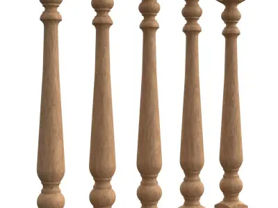 Stair baluster 13 3D print model