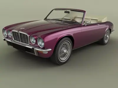 Jaguar XJ6 Cabriolet 3D model
