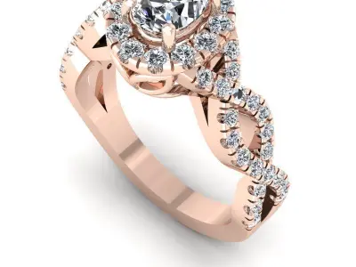 3D CAD NJ-1551-Ring 3D print model