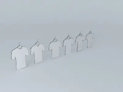 Soccer shirts Free 3D model