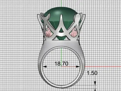 Ring - Pasquale Bruni  3D print model