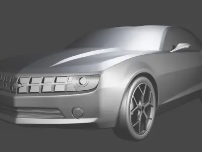 3D PRINTABLE SOLID CAR 3D print model purchase