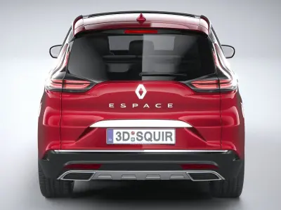 Renault Espace 2020 3D model
