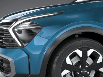 Kia Sportage 2022 3D model