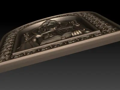 Saint Cyril Equal of the Apostles Teacher of the Slavs 3D model