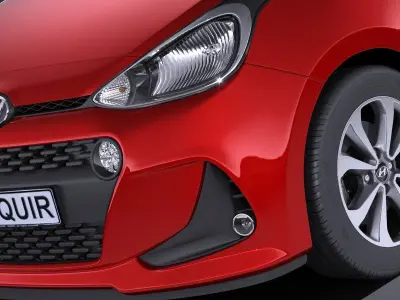 Hyundai i10 2017 3D model