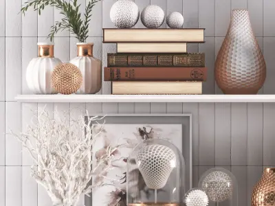 decorative set 03 3D model