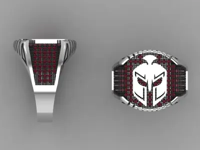 NEO MAN RING MODEL39 3D print model