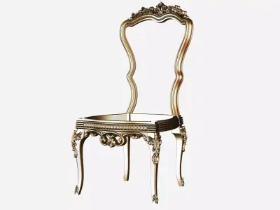 Chair 3d model for cnc 04 3D model