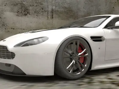 Aston martin v12 vantage 3D model