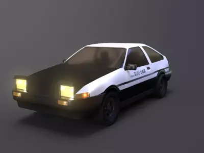 Toyota Sprinter Trueno 3D model