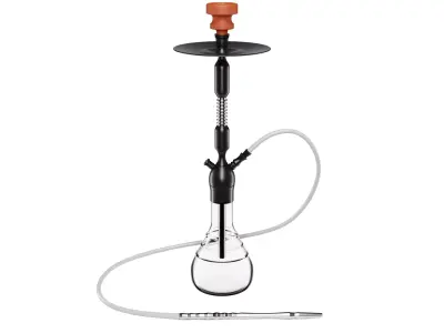 Hookah 01 3D model
