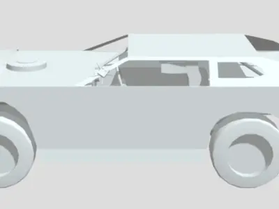 Dirt late model  3D model