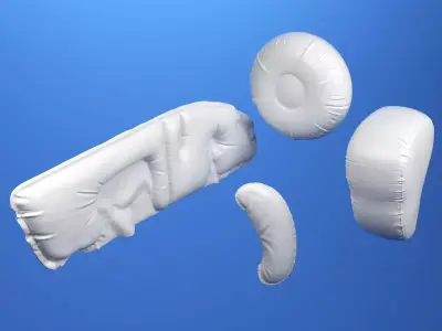 airbag kit 3D model