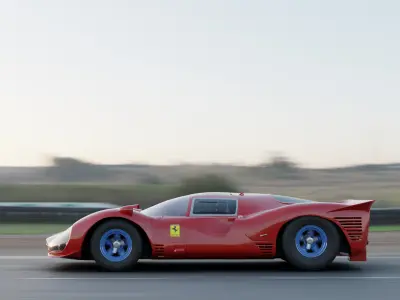 Ferrari 330 p4 3D model buy