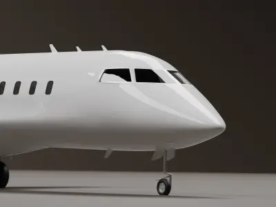 Bombardier Global 5500 3D model
