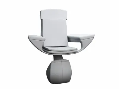 chair futuristic Free 3D model