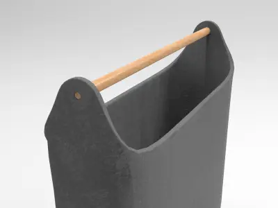 Fice Bag Low-poly 3D model