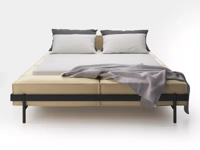 DS 1121 152 Bed 3D model