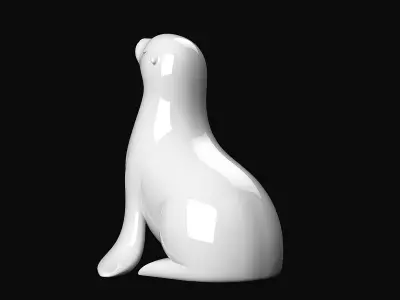 Seal Sculpture 3D print model