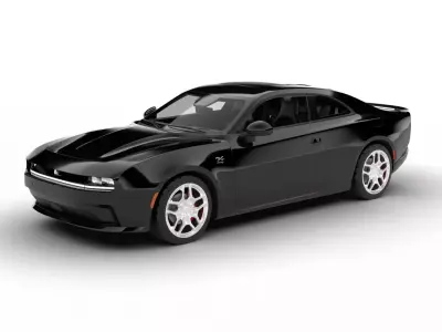 Dodge Charger Daytona R T 2025 3d model 3D model