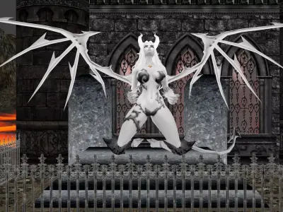 castle of hell 3D model