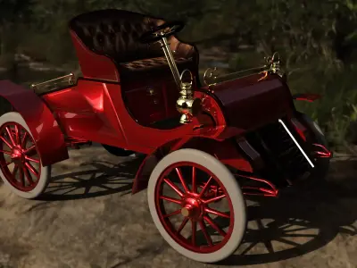Cadillac Runabout y Tonneau 3D model