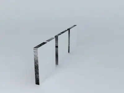 lips three squares Free 3D model