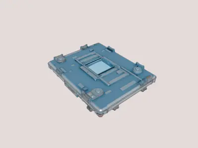 Modular SciFi Environment Pack Game-Ready 3D Assets Low-poly 3D model
