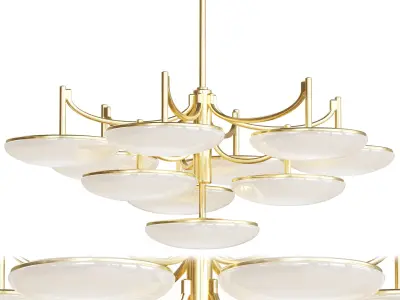 Bregman 10 Light Semi Flush 3D model